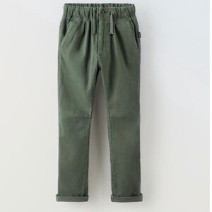 ZARA Boys Stretch Pleated Pants